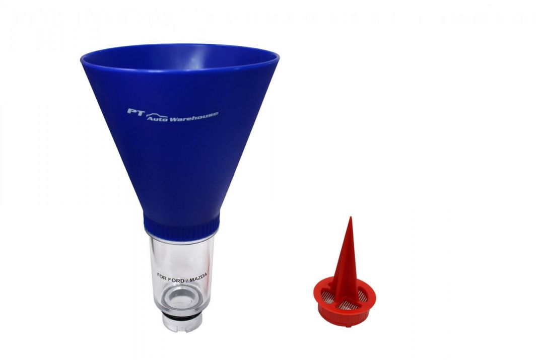 PT Auto Warehouse OF-FO6350-OSP - Engine Oil Change Funnel with Piercer