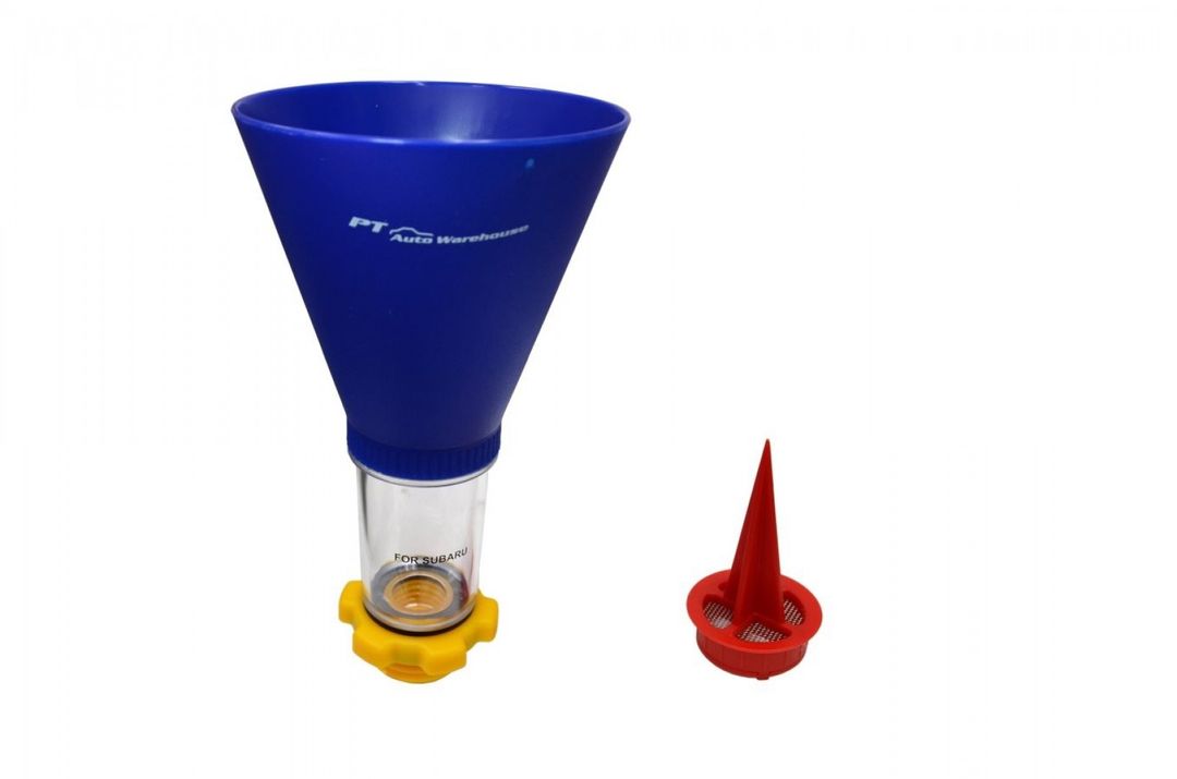 PT Auto Warehouse OF-SU6350-OSP - Engine Oil Change Funnel with Piercer