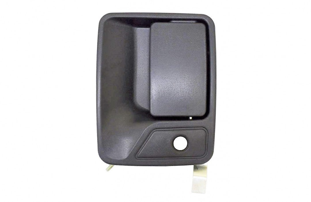 PT Auto Warehouse FO-3523A-FL - Outer Exterior Outside Door Handle, Textured Black - Driver Side Front