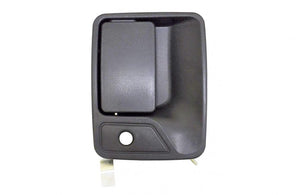 PT Auto Warehouse FO-3523A-FR - Outer Exterior Outside Door Handle, Textured Black - Passenger Side Front