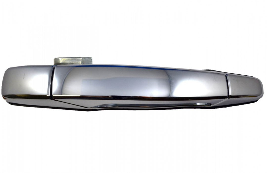 PT Auto Warehouse GM-3545M-FRK - Outer Exterior Outside Door Handle, Chrome - without Keyhole, Passenger Side Front