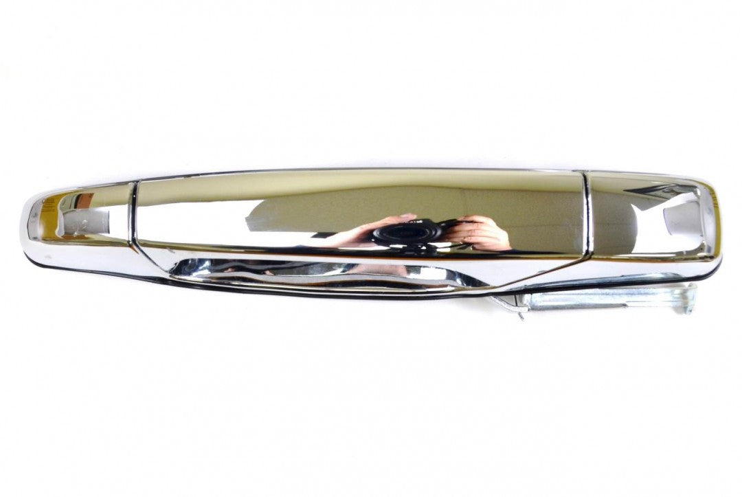 PT Auto Warehouse GM-3545M-RL - Outer Exterior Outside Door Handle, Chrome - Driver Side Rear