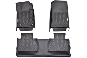 PT Auto Warehouse - 888162-895724 - First & Second Row Floor Liners - Black