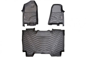 PT Auto Warehouse - 8828562-8828564 - First & Second Row Floor Liners - Black