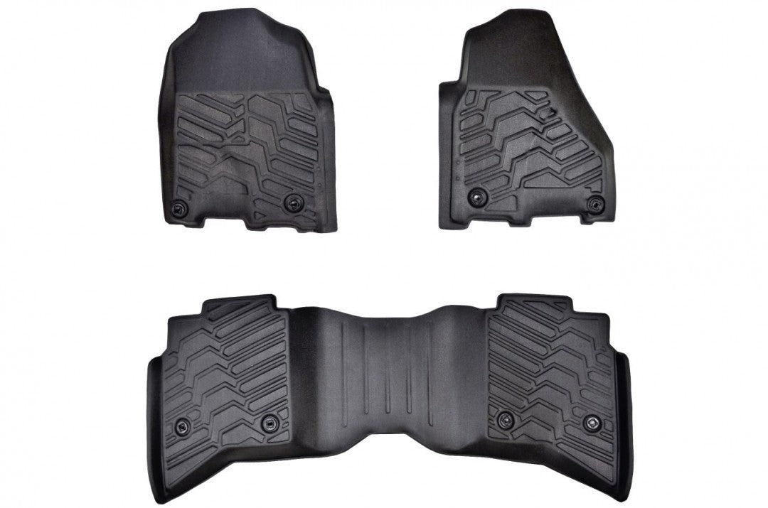 PT Auto Warehouse - 889562-884326 - First & Second Row Floor Liners - Black