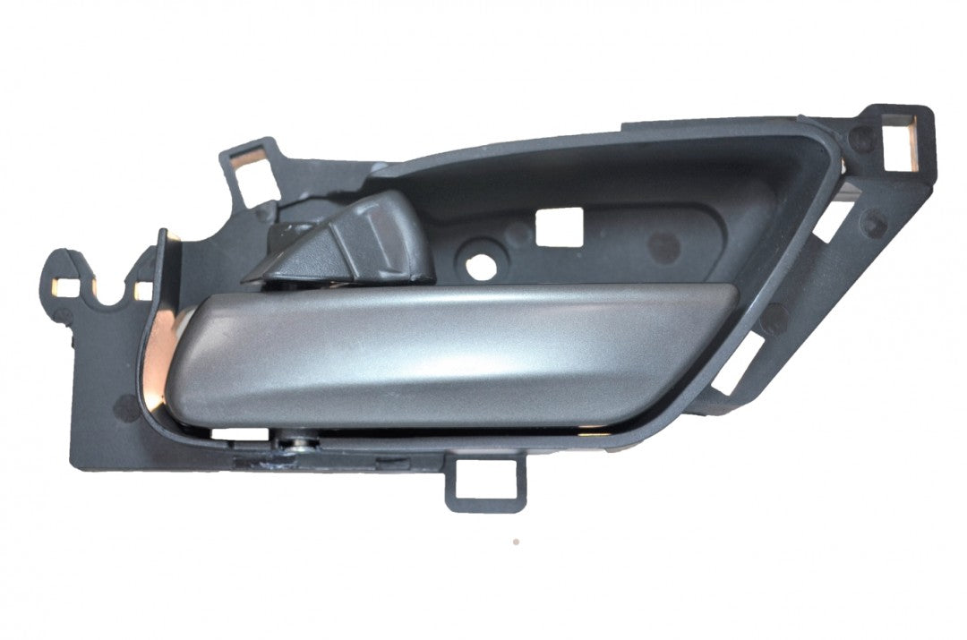 PT Auto Warehouse AC-2702FA-LH - Interior Inner Inside Door Handle, Black Housing with Dark Gray Lever - Driver Side