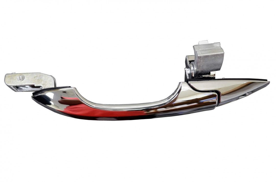 PT Auto Warehouse AC-3702M-FL - Exterior Outer Outside Door Handle, Chrome Finish - Driver Side Front