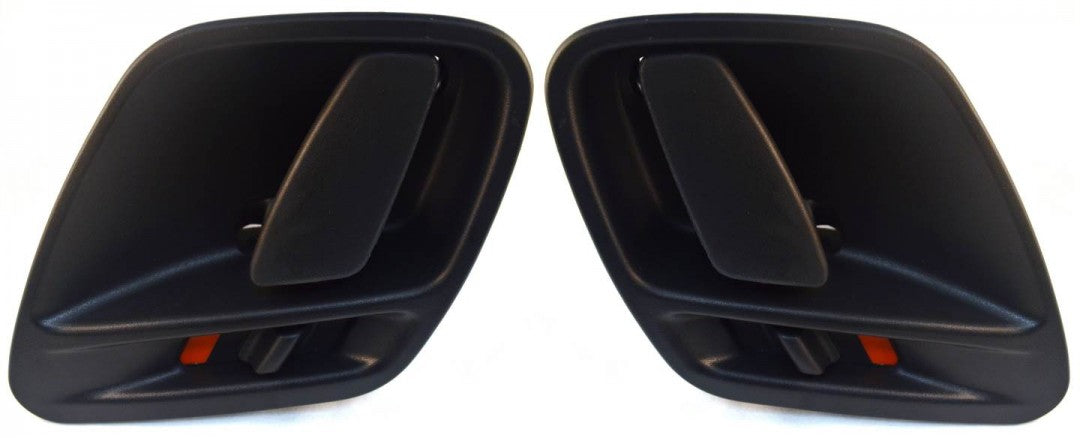 PT Auto Warehouse CH-2813A-DP - Inner Interior Inside Door Handle, Agate Black - Left/Right Pair
