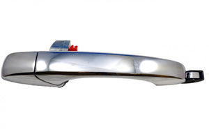 PT Auto Warehouse CH-3307M-FRK - Outer Exterior Outside Door Handle, Chrome - without Keyhole, Passenger Side Front