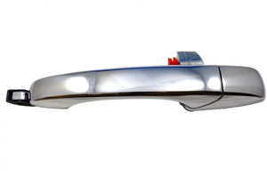 PT Auto Warehouse CH-3307M-RLK - Outer Exterior Outside Door Handle, Chrome - Driver Side Rear