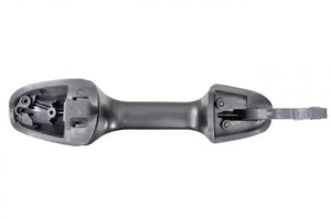 PT Auto Warehouse CH-3317P-FPK - Exterior Outer Outside Door Handle, Primed Black - Front Left/Right Pair