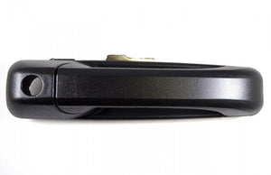 PT Auto Warehouse CH-3815A-FR - Outer Exterior Outside Door Handle, Textured Black - with Keyhole, Passenger Side Front