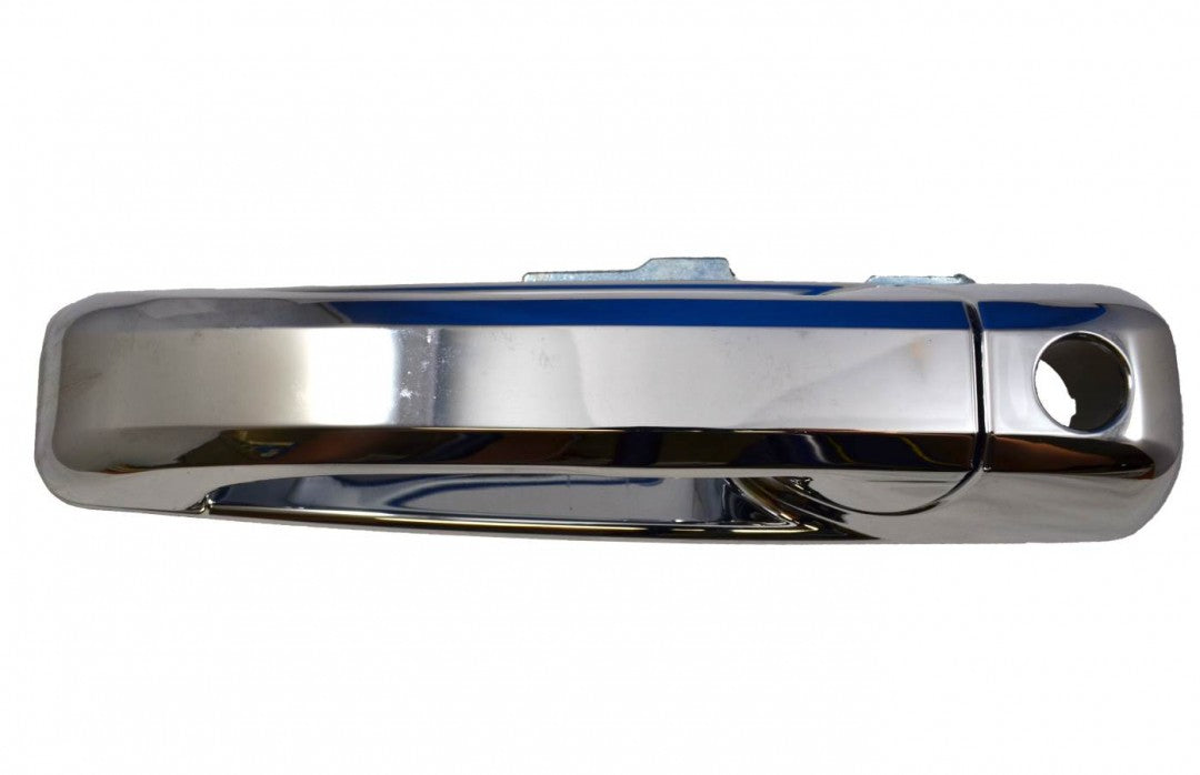 PT Auto Warehouse CH-3815M-FL - Outer Exterior Outside Door Handle, Chrome - Driver Side Front