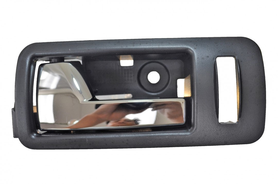 PT Auto Warehouse FO-2088MA-FL - Interior Inner Inside Door Handle, Black Housing with Chrome Lever - Driver Side Front