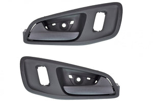 PT Auto Warehouse FO-2348A-FP - Interior Inner Inside Door Handle, Black - Front Left/Right Pair