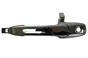 PT Auto Warehouse FO-3088M-FL - Outer Exterior Outside Door Handle, Chrome - Driver Side Front