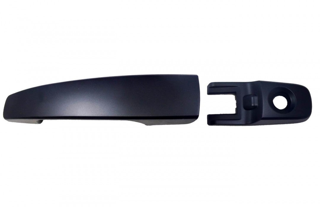 PT Auto Warehouse FO-3346P-FL - Outer Exterior Outside Door Handle, Primed Black - Driver Side Front