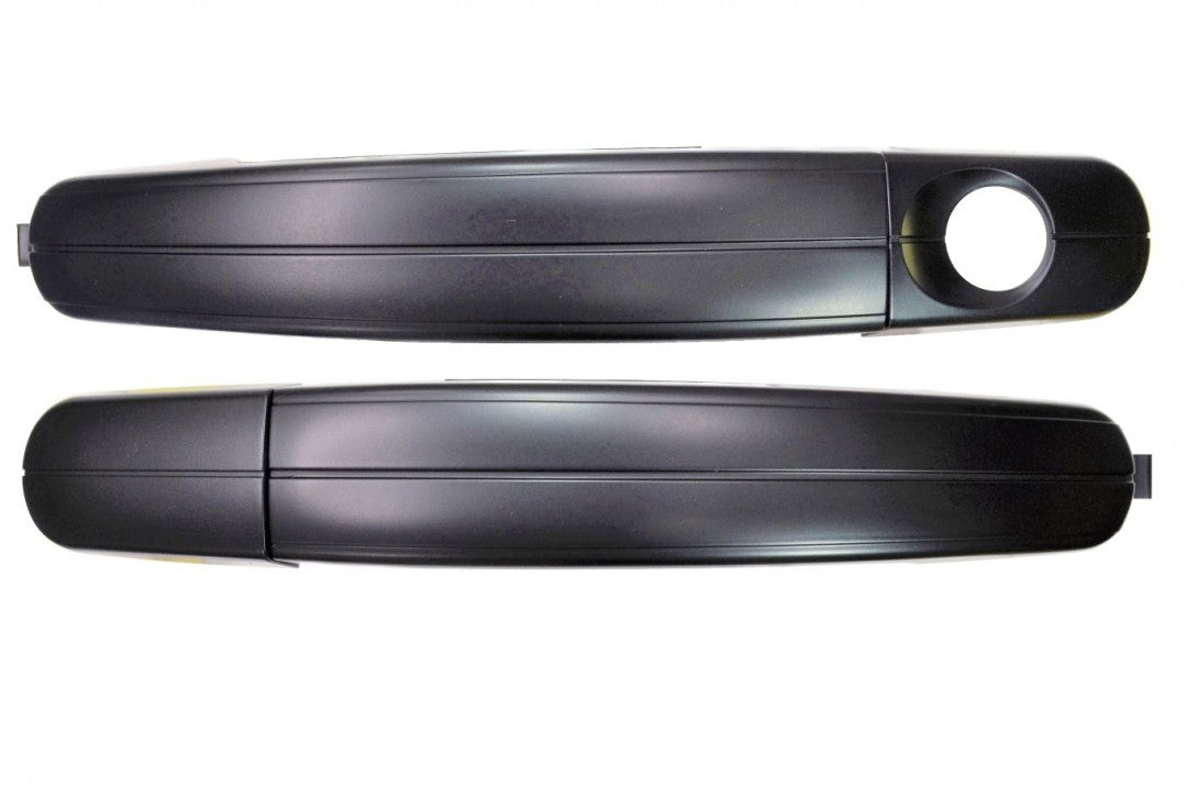 PT Auto Warehouse FO-3347P-FPK - Exterior Outer Outside Door Handle, Primed Black - Front Left/Right Pair