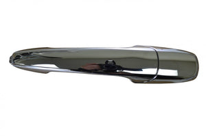 PT Auto Warehouse FO-3929M-RLK - Outer Exterior Outside Door Handle, Chrome - Driver Side Rear