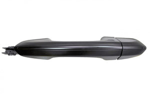 PT Auto Warehouse FO-3931P-FLK - Exterior Outer Outside Door Handle, Primed Black - without Keyhole, Front Left Driver Side