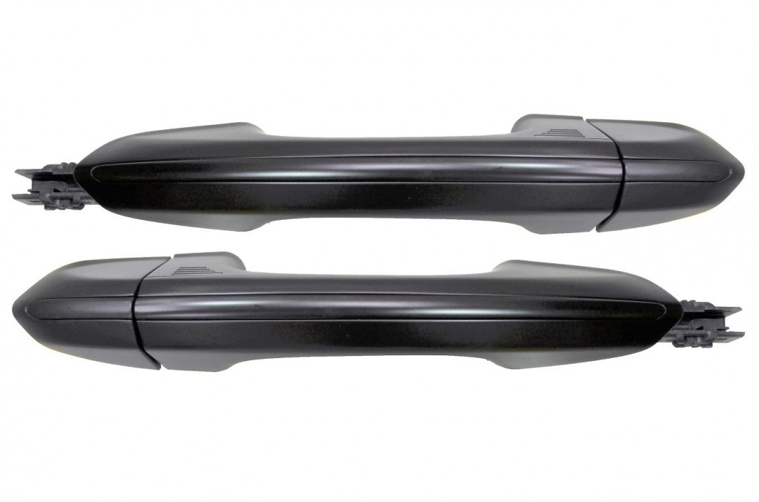 PT Auto Warehouse FO-3931P-RP - Exterior Outer Outside Door Handle, Primed Black - Rear Left/Right Pair