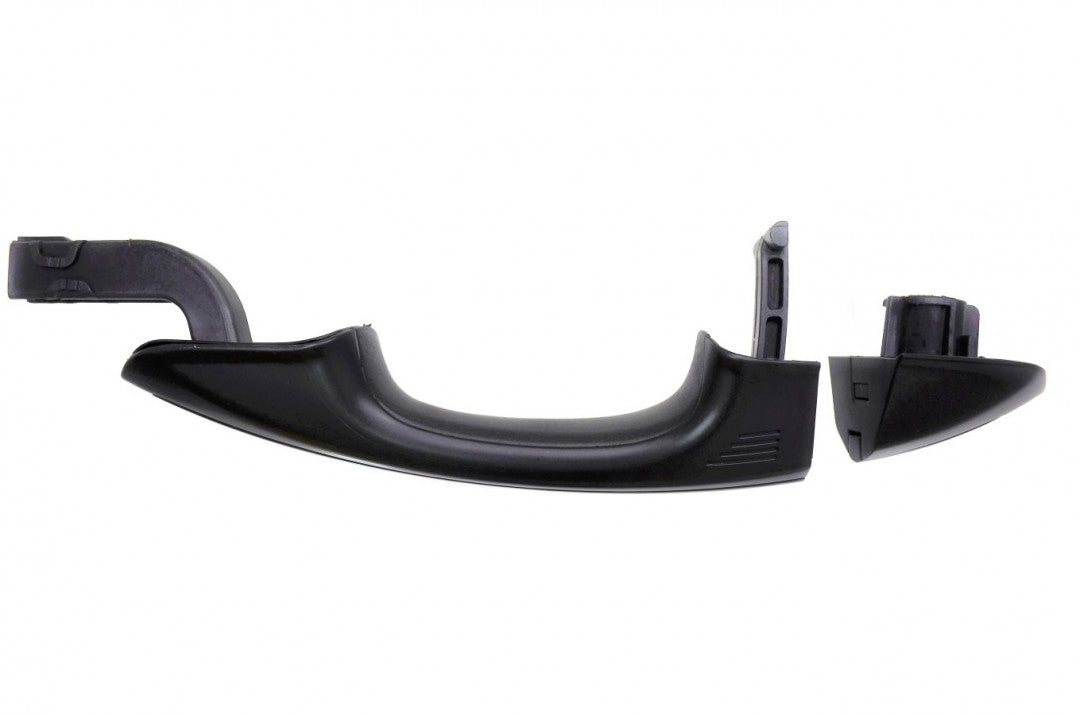 PT Auto Warehouse FO-3931P-RP - Exterior Outer Outside Door Handle, Primed Black - Rear Left/Right Pair