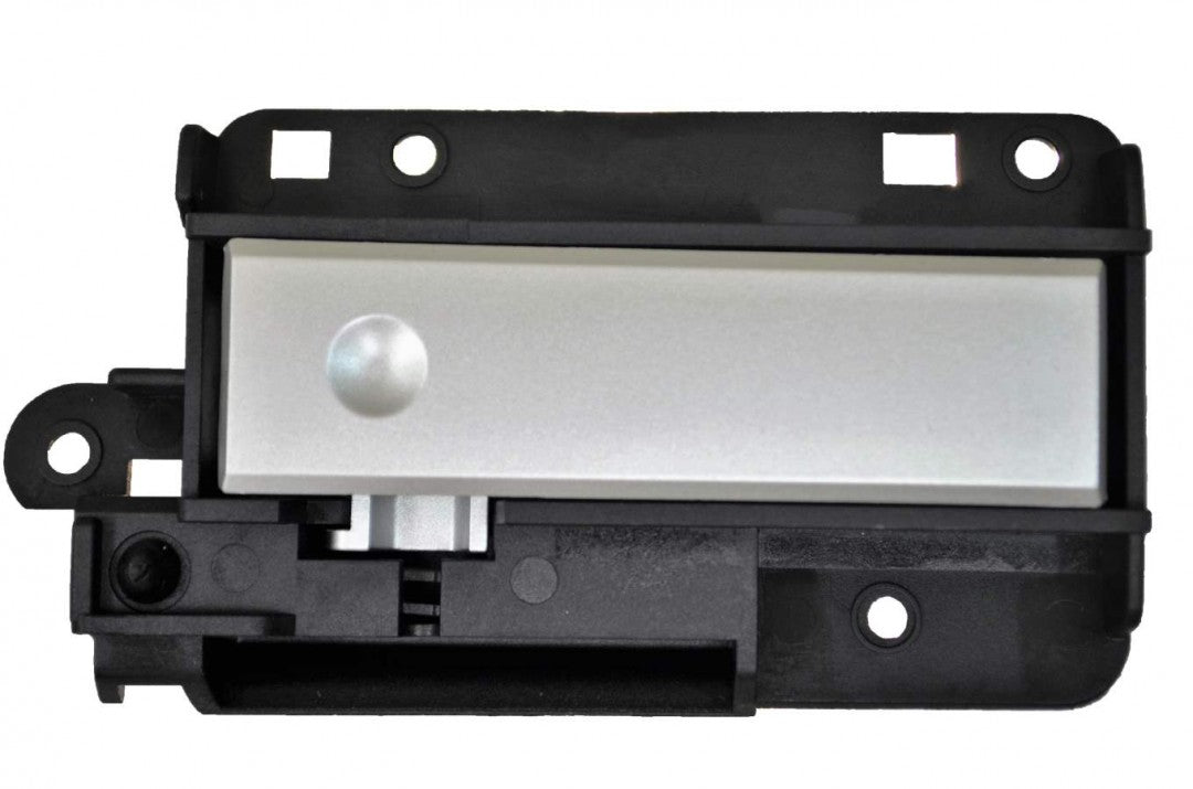 PT Auto Warehouse GM-2647RA - Glove Box Compartment Lock Latch Handle, Black Housing with Silver Lever