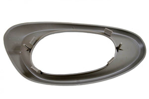 PT Auto Warehouse GM-2721G2FL2 - Inner Interior Inside Door Handle Trim, Gray - without Button Holes, Driver Side Front