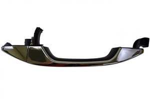 PT Auto Warehouse GM-3566M-FRK - Outer Exterior Outside Door Handle, Chrome finish - Passenger Side Front
