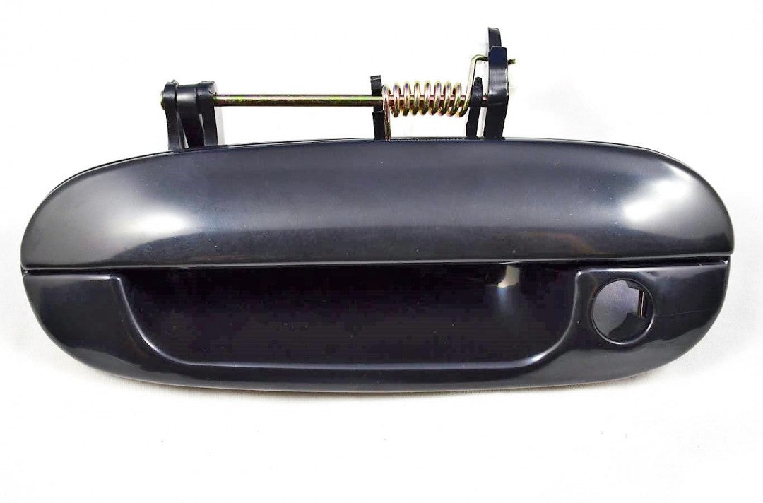 PT Auto Warehouse GM-3721S-FL - Outer Exterior Outside Door Handle, Smooth Black - Driver Side Front
