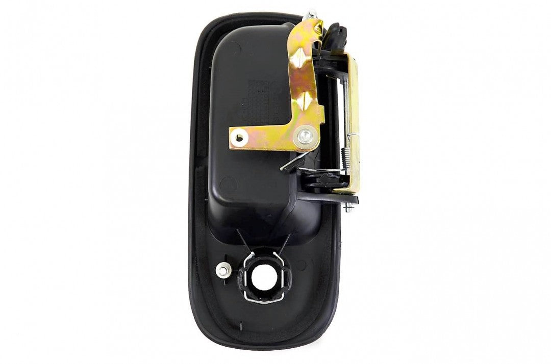 PT Auto Warehouse GM-3906A-RR - Outer Exterior Outside Door Handle, Textured Black - Hinged Door, Passenger Side Rear
