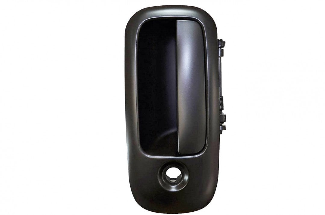PT Auto Warehouse GM-3906S-FL - Outer Exterior Outside Door Handle, Smooth Black - Driver Side Front