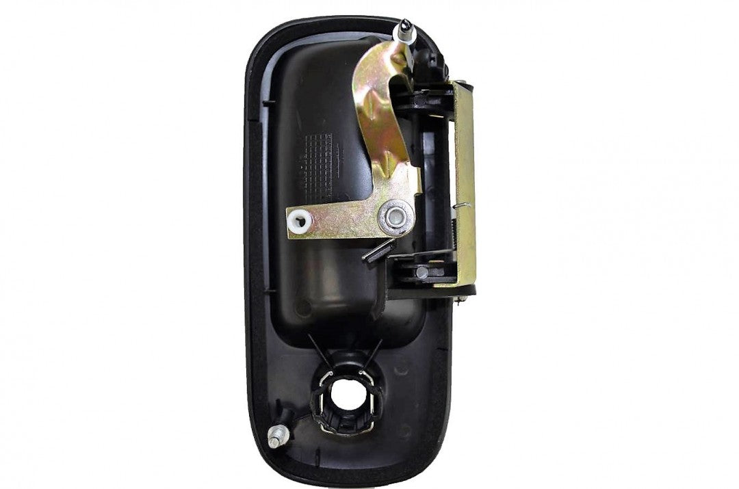 PT Auto Warehouse GM-3906S-FPR - Exterior Outer Outside Door Handle, Smooth Black - Front Left/Right, Rear Right (Hinged Door)