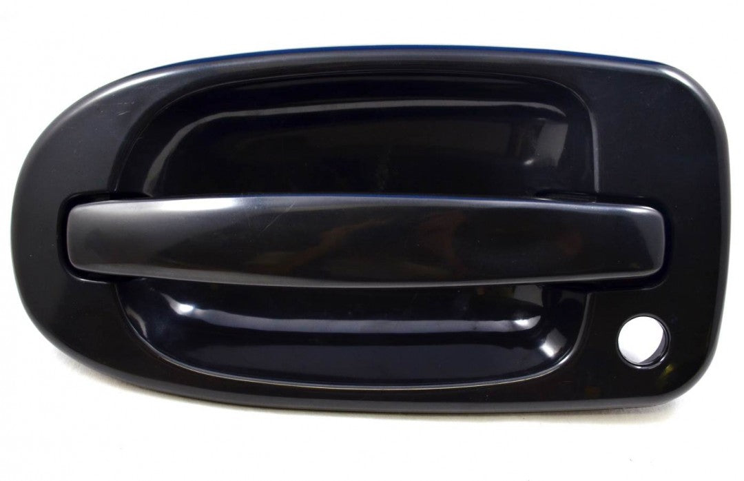 PT Auto Warehouse GM-3924S-FL - Outer Exterior Outside Door Handle, Smooth Black - Driver Side Front