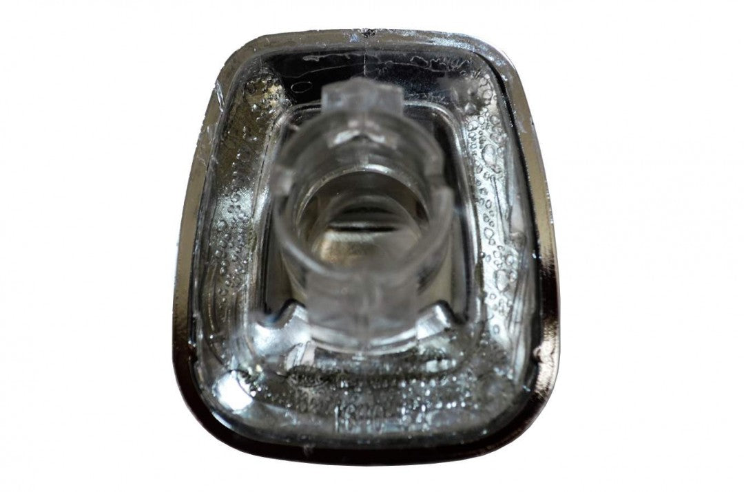 PT Auto Warehouse GM-5543M - License Plate Light/Lamp Lens ONLY, Chrome