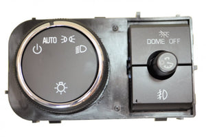 PT Auto Warehouse HLS-8828 - Headlight, Fog Lights, Instrument Panel Dimmer Switch, Chrome Trim - with Comfort & Convenience Package