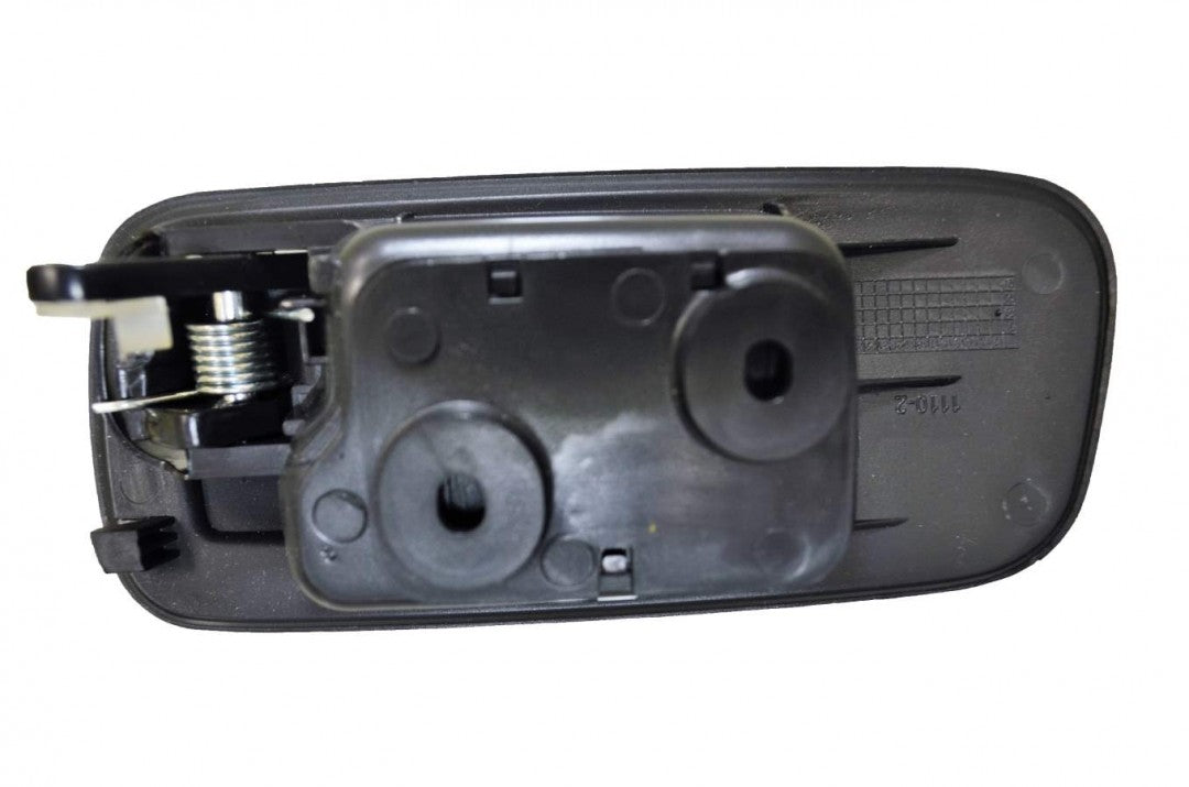 PT Auto Warehouse HO-2223A-FLK - Inner Interior Inside Door Handle, Black - without Lock Hole, 2-Door Coupe, Driver Side