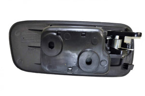 PT Auto Warehouse HO-2223A-FRK - Inner Interior Inside Door Handle, Black - without Lock Hole, 2-Door Coupe, Passenger Side