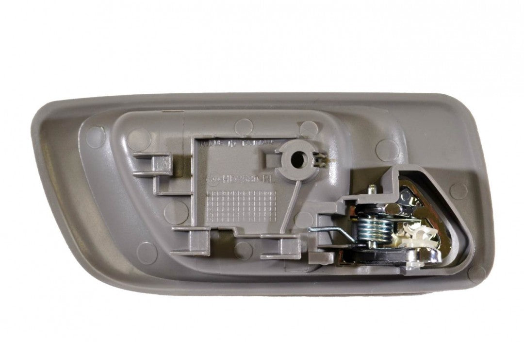 PT Auto Warehouse HO-2580MG-RL - Inner Interior Inside Door Handle, Gray Housing with Chrome Lever - Driver Side Rear
