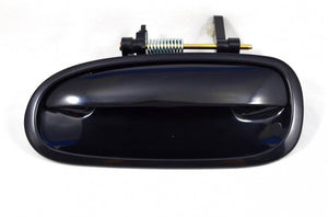 PT Auto Warehouse HO-3239S-RL - Outer Exterior Outside Door Handle, Smooth Black - Driver Side Rear