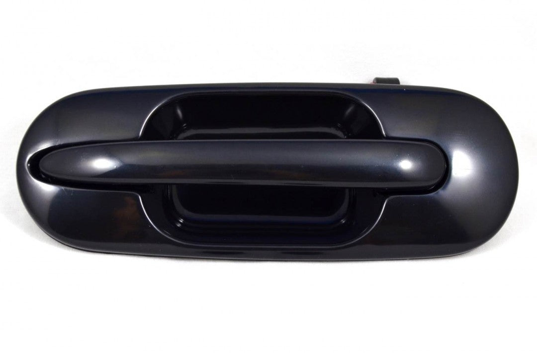 PT Auto Warehouse HO-3242S-RL - Outer Exterior Outside Door Handle, Smooth Black - Driver Side Rear