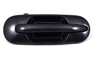 PT Auto Warehouse HO-3242S-RR - Outer Exterior Outside Door Handle, Smooth Black - Passenger Side Rear