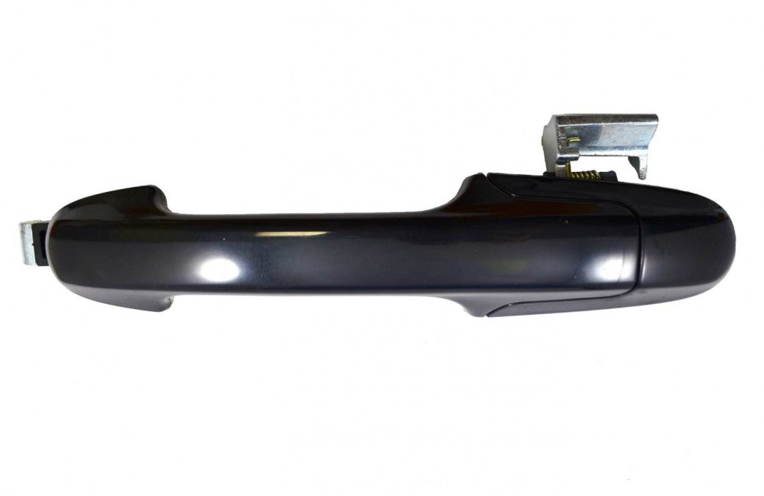 PT Auto Warehouse HO-3302S-RL - Outer Exterior Outside Door Handle, Smooth Black - Driver Side Rear