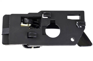 PT Auto Warehouse HY-2508A-FL - Inner Interior Inside Door Handle, Black - Driver Side Front