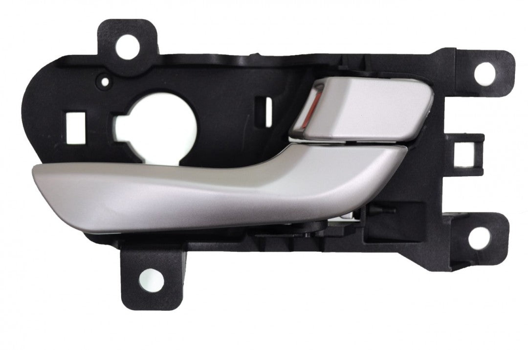 PT Auto Warehouse HY-2602R-FR - Interior Inner Inside Door Handle, Silver Lever/knob - Front Right Passenger Side