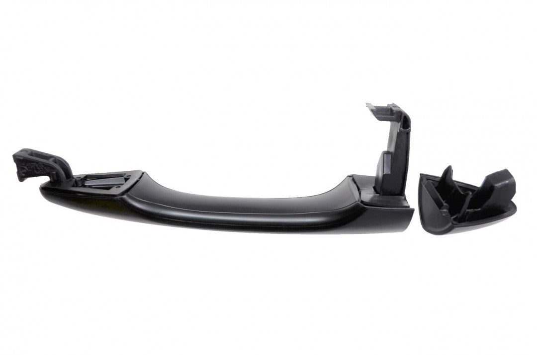 PT Auto Warehouse HY-3504P-RP - Exterior Outer Outside Door Handle, Primed Black - Rear Left/Right Pair