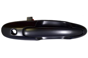 PT Auto Warehouse MA-3801S-FR - Outer Exterior Outside Door Handle, Smooth Black - Passenger Side Front