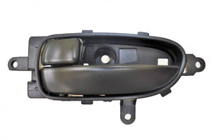 PT Auto Warehouse NI-2121A-LH - Inner Interior Inside Door Handle, Black - Driver Side Front