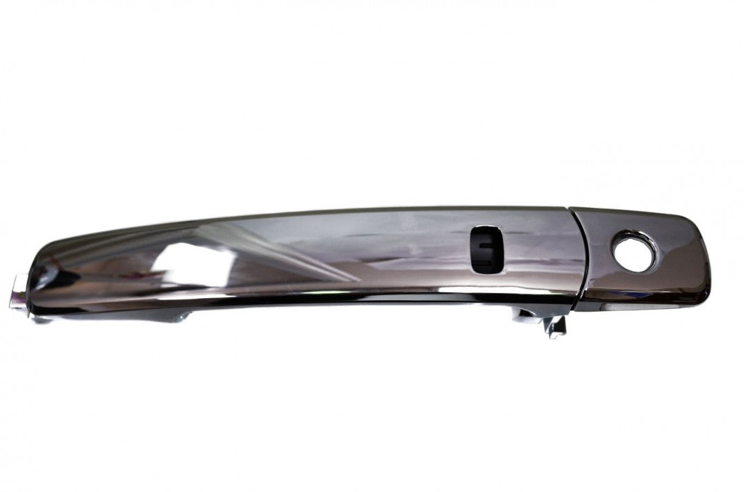 PT Auto Warehouse NI-3907M-FL - Exterior Outer Outside Door Handle, Chrome - Front Left Driver Side
