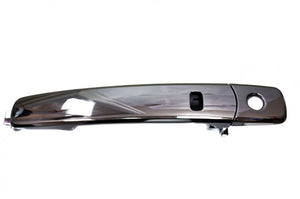 PT Auto Warehouse NI-3907M-FL - Exterior Outer Outside Door Handle, Chrome - Front Left Driver Side